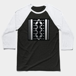 “Dimensional Path” - V.1 Grey - (Geometric Art) (Dimensions) - Doc Labs Baseball T-Shirt